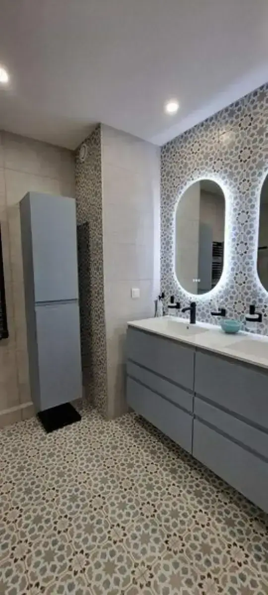 Salle d'eau rénovée à Marseille